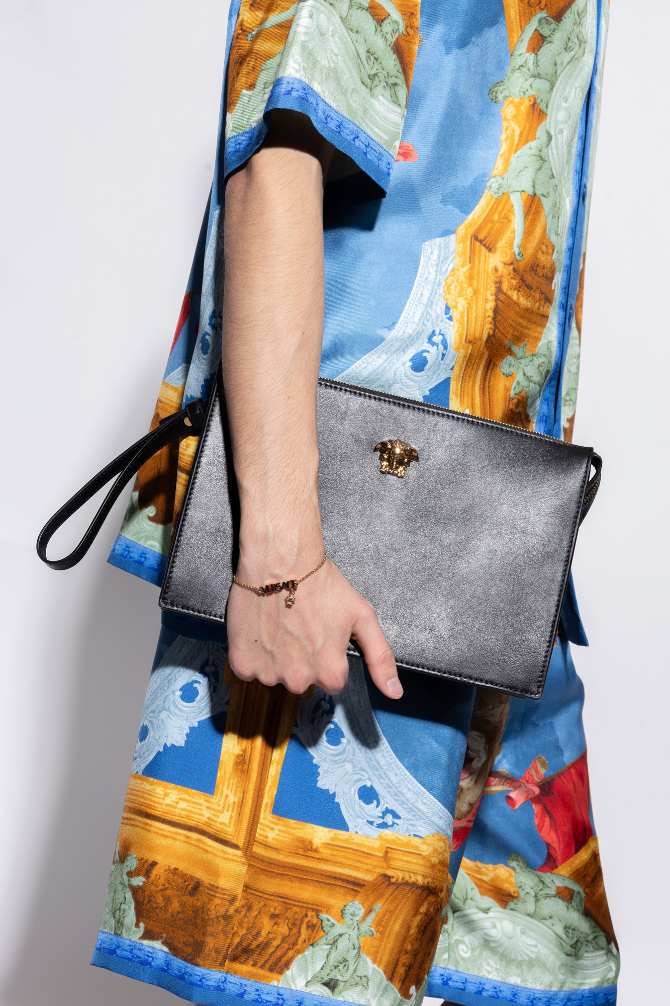 Black Leather handbag Versace - Vitkac AS